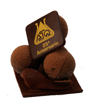 Pasts de xocolata personalitzat